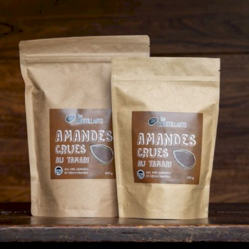 Amandes au Tamari d'Europe Activées Bio 