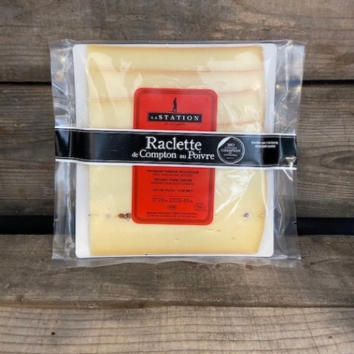 Raclette de Compton au poivre